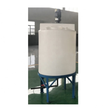 High Quality Cylindrical/Cone PE Water Dosing Tank With Industrial Electric Liquid Soap Mixer Agitator